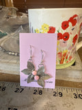 Sterling 1 1/4” Pony Petal earrings