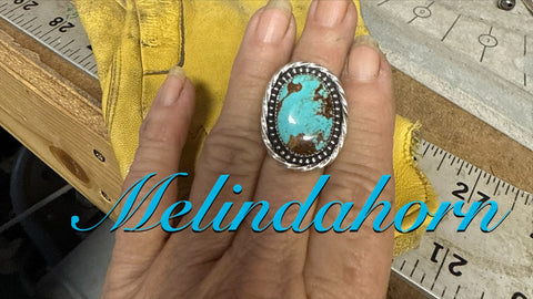 #8 turquoise ring