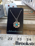 3/4” Western Flower necklace