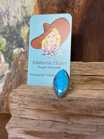 R5, Kingman blue turquoise ring