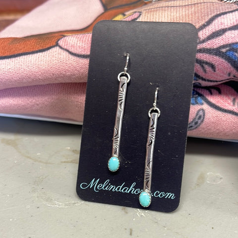 Matchstick earrings