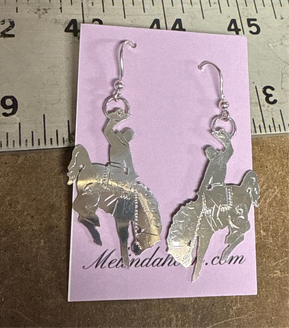 Bronc earrings