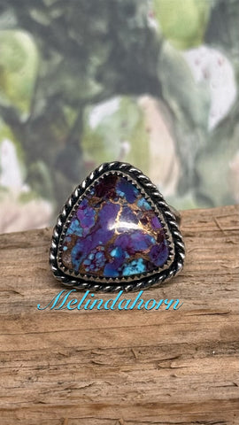 R102, Purple Mohave ring