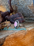 R40, pink conch ring