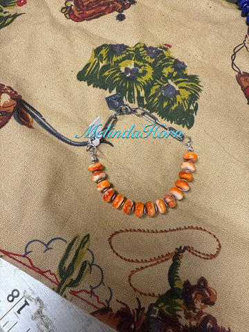 Cow chain& stone/shell bracelet