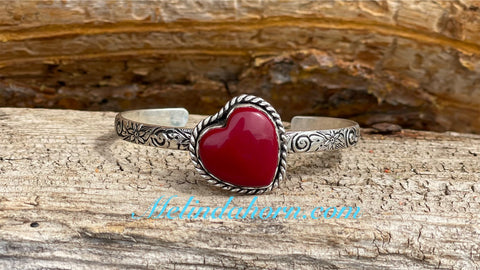 Rosarita heart bracelet