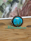 R3, Kingman turquoise size 10 ring