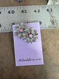 1 1/4” Western Flower Stud Earrings