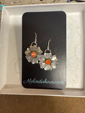3/4” Western Flowers - Dangle