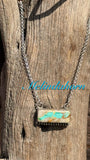Royston Ribbon bar necklace