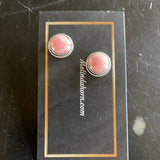 Fancy stud earrings 12mm