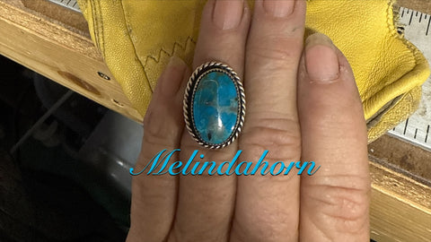 Blue Basin turquoise ring