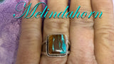 R138,Royston Ribbon turquoise ring