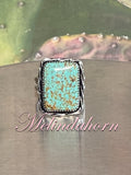 R35,#8 turquoise ring