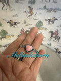Infant Pink conch heartbracelet