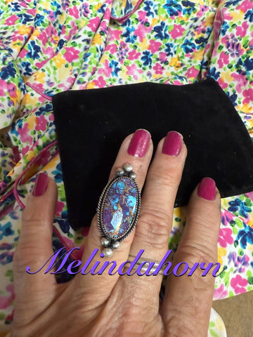 Purple Mohave ring