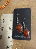 Purple Spiny earrings