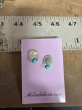 Sterling Wheat Earrings