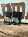Sunflower Dangle Earrings
