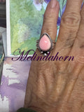 R134, size 9 Pink conch ring