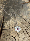 3/4” Western Flower Sterling silver