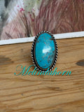 R4, Kingman turquoise size 6 ring