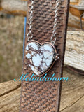 Wild Horse heart necklace