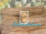 R154, Royston Ribbon turquoise ring