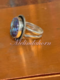R191, purple Mohave ring