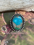 R184, Royston turquoise ring