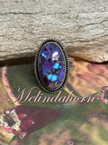 R185, Purple Mohave ring