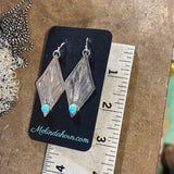 Sterling Diamond earrings
