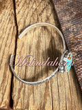 #8 turquoise stacker bracelet
