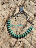 Cow Chain &Turquoise bracelets