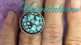R128,#8 Turquoise Ring
