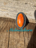 R170 Orange spiny ring