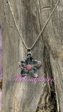 Sterling Apple Blossom necklace
