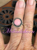 R101, Pink Conch size 8 ring