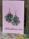 3/4” Western Flowers - Dangle