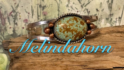 Copper and Sage bracelet