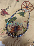 PM 1, purple Mohave necklace