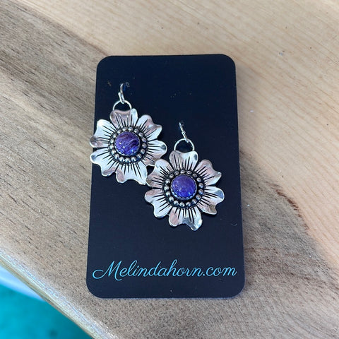 Riata flower earrings