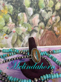 R151, Royston Ribbon turquoise ring
