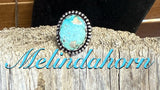 R164, Persian turquoise ring