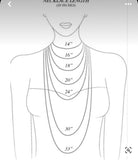 OG 16” turquoise necklace