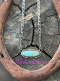 #8 bar necklace