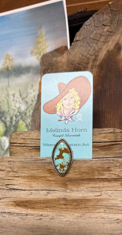 R15, # 8 turquoise ring
