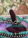 R192, Royston turquoise and flower