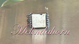 R165,White Buffalo ring