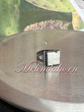 R165,White Buffalo ring